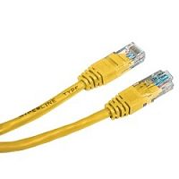 картинка cablexpert патч-корд utp pp12-1m/y кат.5, 1м, литой, многожильный (желтый) от магазина Tovar-RF.ru