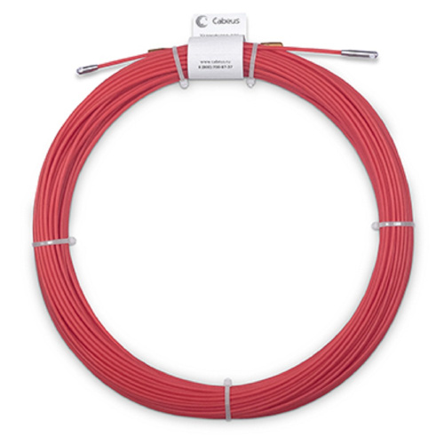 картинка cabeus pull-b-3,5-20m устройство для протяжки кабеля мини узк в бухте, 20м (диаметр стеклопрутка 3,5 мм) от магазина Tovar-RF.ru