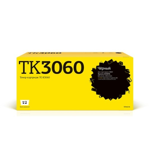 картинка t2 tk-3060 картридж tc-k3060 для kyocera ecosys m3145idn/m3645idn (14500стр.) черный, с чипом магазин Tovar-RF.ru являющийся официальным дистрибьютором в России картинка t2 tk-3060 картридж tc-k3060 для kyocera ecosys m3145idn/m3645idn (14500стр.) черный, с чипом от магазина Tovar-RF.ru