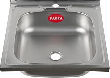 картинка мойка накладная fabia м00002 мойка 50 х 50 см от магазина Tovar-RF.ru