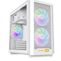 картинка gamemax корпус f36 wh без бп (midi tower, atx, белый, 1*usb type-c, 3*120мм) от магазина Tovar-RF.ru