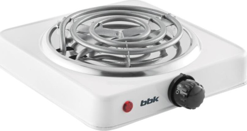картинка электрическая плита bbk bhp-100 белый от магазина Tovar-RF.ru