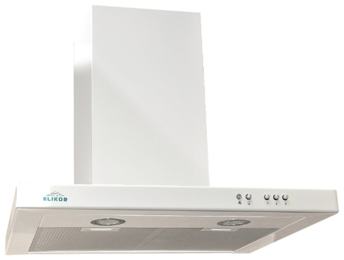 картинка вытяжка  эликор "квадра" 60п-430-к3д белый от магазина Tovar-RF.ru