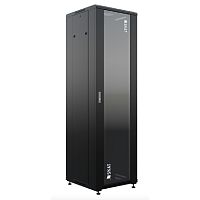 картинка бастион skat tb-22r660gf-b шкаф напольный универсальный серверный 22u 600х600мм, дверь стеклянная (4400) {1.5 года гарантия} от магазина Tovar-RF.ru