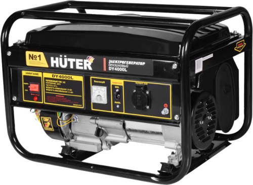картинка Генератор HUTER DY4000L 3,2кВт 64/1/21 магазин Tovar-RF.ru являющийся официальным дистрибьютором в России картинка Генератор HUTER DY4000L 3,2кВт 64/1/21 от магазина Tovar-RF.ru