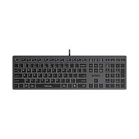 картинка клавиатура a4tech fstyler fx60h серый usb slim led (fx60h grey/neon) [fx60h grey/neon] от магазина Tovar-RF.ru