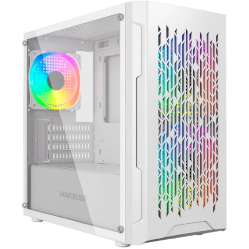 картинка Powercase Mistral Micro D3W ARGB, Tempered Glass, 2x 140mm ARGB PWM+1x 120mm ARGB PWM, белый, mATX (CMMDW-A3) магазин Tovar-RF.ru являющийся официальным дистрибьютором в России картинка Powercase Mistral Micro D3W ARGB, Tempered Glass, 2x 140mm ARGB PWM+1x 120mm ARGB PWM, белый, mATX (CMMDW-A3) от магазина Tovar-RF.ru