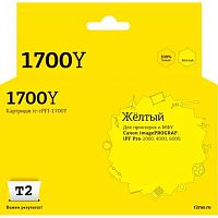 картинка                 ic-cpfi-1700y картридж t2 для canon imageprograf ipf-pro-2000/4000/6000 (700мл.), желтый,с чипом от магазина Tovar-RF.ru