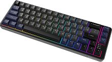 картинка ritmix rkb-868wbl black чёрный-фиолетовый от магазина Tovar-RF.ru