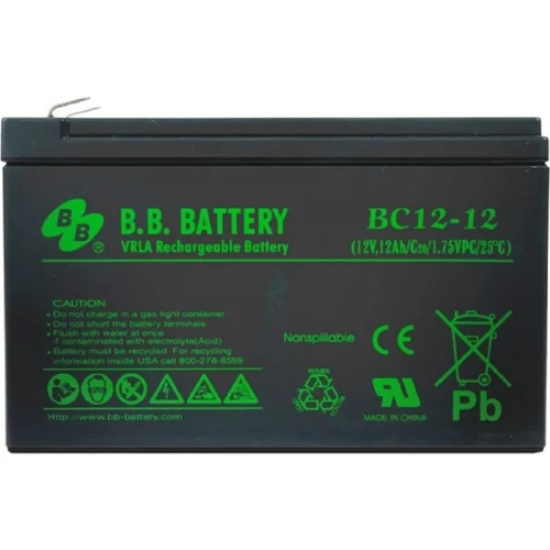 картинка акб b.b. battery bc 12-12 (12в 12ач дхшхв 151x98x98 мм, масса 3,35 кг) клеммы f2 магазин Tovar-RF.ru являющийся официальным дистрибьютором в России картинка акб b.b. battery bc 12-12 (12в 12ач дхшхв 151x98x98 мм, масса 3,35 кг) клеммы f2 от магазина Tovar-RF.ru