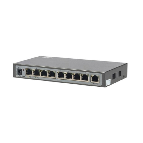 картинка Falcon Eye FE-108E-POE Коммутатор 9 портов 10/100 Мбит/с (IEEE802.3u 100BaseTX) из них 8 c поддержкой PoE (IEEE802.3af) до 15,4Вт на порт (HI POE), Сумма от магазина Tovar-RF.ru