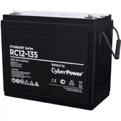 картинка cyberpower акб rc 12-135 12v/135ah {клемма м8, дхшхв 340х173х281мм., высота с клеммами284, вес 40кг., срок службы 10 лет} магазин Tovar-RF.ru являющийся официальным дистрибьютором в России картинка cyberpower акб rc 12-135 12v/135ah {клемма м8, дхшхв 340х173х281мм., высота с клеммами284, вес 40кг., срок службы 10 лет} от магазина Tovar-RF.ru