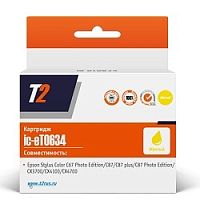 картинка t2 c13t06344a (ic-et0634) картридж для epson stylus color c67pe/c87/cx3700/cx4100, желтый, с чипом от магазина Tovar-RF.ru