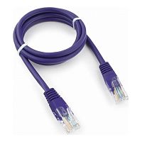 картинка патч-корд utp cablexpert pp12-1m/v кат.5e, 1м, литой, многожильный (фиолетовый) от магазина Tovar-RF.ru