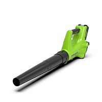 картинка Greenworks G24ABK2 Воздуходув аккумуляторный , 24V, c 1хАКБ 2Ач и ЗУ [2404807UA] от магазина Tovar-RF.ru