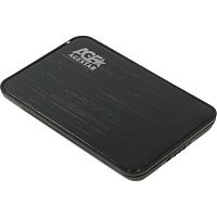 картинка agestar 3ub2a8-6g sata iii внешний корпус для hdd/ssd пластик/алюминий черный 2.5" от магазина Tovar-RF.ru