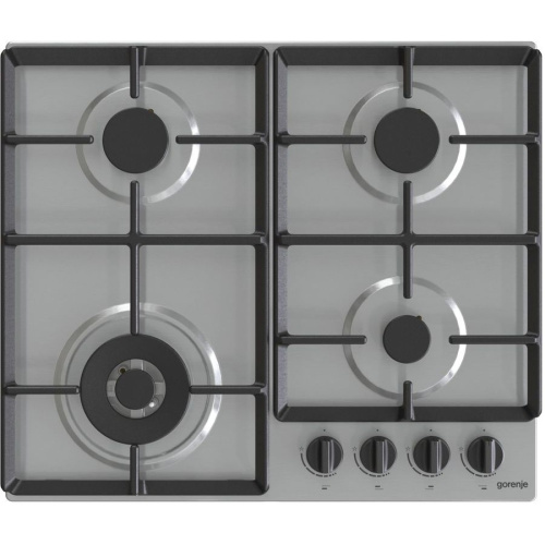 картинка gorenje gw641ebx газовая варочная поверхность, нержавеющая сталь от магазина Tovar-RF.ru