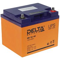 картинка delta hr 12-40 (40 а\ч, 12в) свинцово- кислотный  аккумулятор   от магазина Tovar-RF.ru