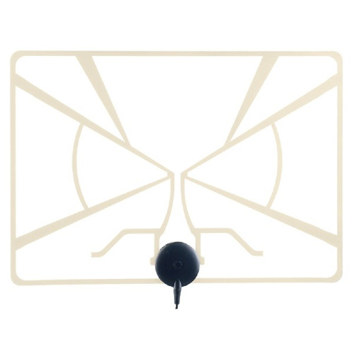 картинка perfeo тв антенна "radar", активная, встр. усилитель, питание от ресивера 5v, dvb-t2 [pf_a4213] от магазина Tovar-RF.ru