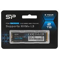 картинка silicon power ssd 2tb p34a60, m.2 2280, pci-e 3x4 [r/w - 2200/1600 mb/s] (sp002tbp34a60m28) от магазина Tovar-RF.ru