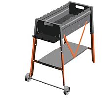 картинка мангал trone мангал "техно-4"от магазина Tovar-RF.ru