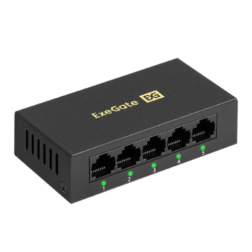 картинка exegate ex298689rus коммутатор неуправляемый exegate edes-1005d (5-портовый utp 10/100mbps, металлический корпус, с функцией энергосбережения (eee), настольный/настенный) магазин Tovar-RF.ru являющийся официальным дистрибьютором в России картинка exegate ex298689rus коммутатор неуправляемый exegate edes-1005d (5-портовый utp 10/100mbps, металлический корпус, с функцией энергосбережения (eee), настольный/настенный) от магазина Tovar-RF.ru