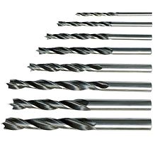 картинка Набор сверл SPARTA Набор сверл по дереву, 3-4-5-6-7-8-9-10 мм, 8 шт, цилиндрический хвостовик 702125 от магазина Tovar-RF.ru