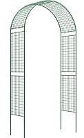 картинка Арки садовые RUSSIA Арка Садовая разборная "Сетка широкая" 2,5х0,5х1,2м 69124 от магазина Tovar-RF.ru