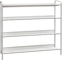 картинка ЗМИ "Женева 34" (GENEVA shoe rack 34) (Белый) ПДОЖ34 Б от магазина Tovar-RF.ru