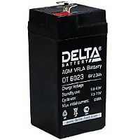 картинка delta dt 6023  (2,3 а\ч, 6в) свинцово- кислотный аккумулятор   от магазина Tovar-RF.ru