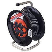 картинка Удлинитель PERFEO (PF-B4677) "RU POWER" на катушке, с/з, 4 гнз - 20м от магазина Tovar-RF.ru