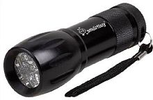 картинка cветодиодный фонарь smartbuy (sbf-103-b) 9 led алюминиевыйот магазина Tovar-RF.ru