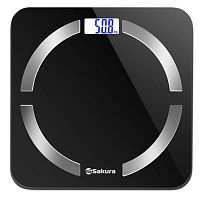 картинка весы напольные sakura sa-5056bk 180кг элек доп.функц черн от магазина Tovar-RF.ru