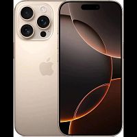 картинка apple a3294 iphone 16 pro 128gb бежевый титан моноблок 3g 4g 2sim 6.3" 1206x2622 ios 18 48mpix 802.11 a/b/g/n/ac/ax/be nfc gps protect от магазина Tovar-RF.ru