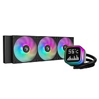 картинка сжо deepcool lp360 argb soc-am5/am4/1200/1700/1851 черный 4-pin 38.71db al lcd 350w 1716gr ret (r-lp360-bkmsnc-g-1) от магазина Tovar-RF.ru
