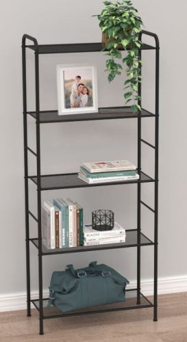 картинка Стеллаж ЗМИ Стеллаж "Валенсия 25" (VALENCIA 25 Shelf rack) СТВ25 Черный магазин Tovar-RF.ru являющийся официальным дистрибьютором в России картинка Стеллаж ЗМИ Стеллаж "Валенсия 25" (VALENCIA 25 Shelf rack) СТВ25 Черный от магазина Tovar-RF.ru