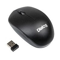 картинка мышь mroc-13u dialog comfort rf 2.4g optical - 3 кнопки + ролик прокрутки, usb, черная от магазина Tovar-RF.ru