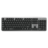 картинка exegate ex264086rus клавиатура exegate ly-401, <usb, серебристый корпус, 104кл, enter большой> color box от магазина Tovar-RF.ru