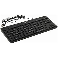 картинка клавиатура проводная genius luxemate 110 black usb (31300012404) от магазина Tovar-RF.ru
