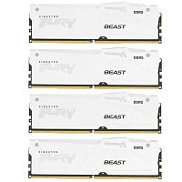 картинка kingston ddr5 dimm 64gb 6000mt/s cl40 (kit of 4) fury beast white rgb xmp от магазина Tovar-RF.ru