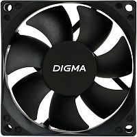 картинка вентилятор digma dfan-80 80мм черный 3-pin 4-pin (molex)  ret от магазина Tovar-RF.ru