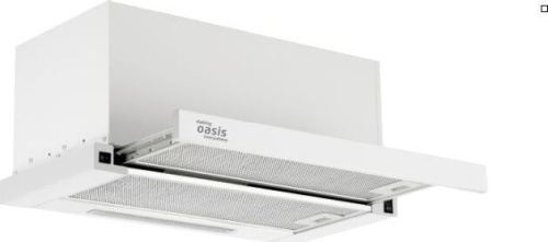 картинка встраиваемая вытяжка oasis vt-60w (f) (making oasis everywhere) белое стекло от магазина Tovar-RF.ru