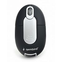 картинка мышь беспров. gembird musw-600, 2,4ггц, 1200dpi, 3кн черная от магазина Tovar-RF.ru