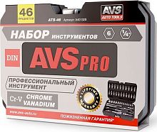 картинка Набор инструментов AVS ATS-46 (46 предметов) от магазина Tovar-RF.ru