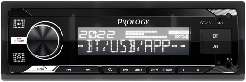 картинка автомагнитола prology gt-150 1din 4x55вт v4.2 пду (prgt150) от магазина Tovar-RF.ru