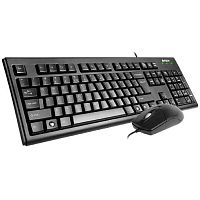 картинка a-4tech клавиатура + мышь krs-8372 клав:черный мышь:черный usb [477618] от магазина Tovar-RF.ru
