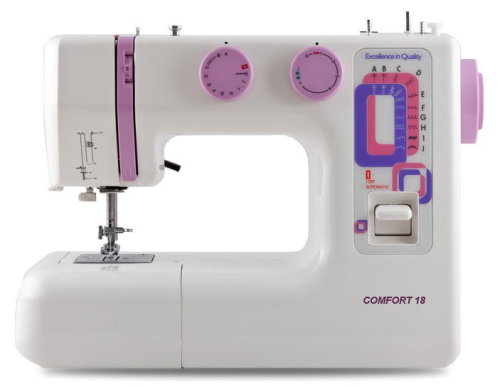 картинка швейная машинка comfort 18 магазин Tovar-RF.ru являющийся официальным дистрибьютором в России картинка швейная машинка comfort 18 от магазина Tovar-RF.ru