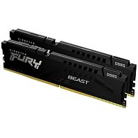 картинка kingston ddr5 dimm 64gb 5600mt/s cl40 (kit of 2) fury beast black kf556c40bb2k2-64 от магазина Tovar-RF.ru