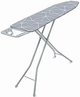 картинка Гладильная доска NIKA ЭЛК/6 с линиями на сером от магазина Tovar-RF.ru