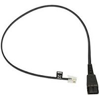 картинка jabra 8800-00-37 шнур qd на rj10, прямой, 50 см для lucent callmaster v, vi, cisco 79xx and plx a22 (8800-00-37) от магазина Tovar-RF.ru